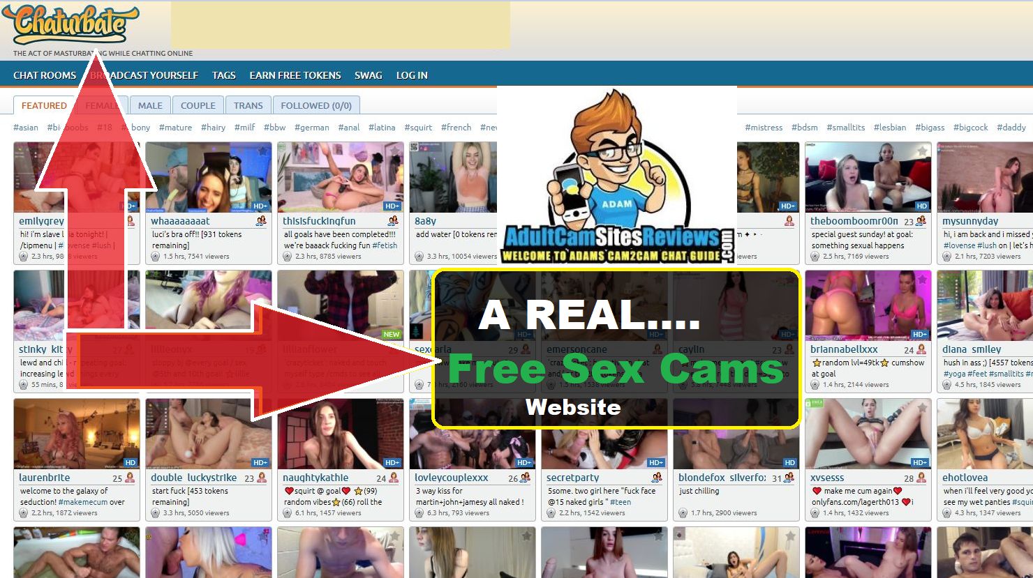 Slideshow sites like chatubate.