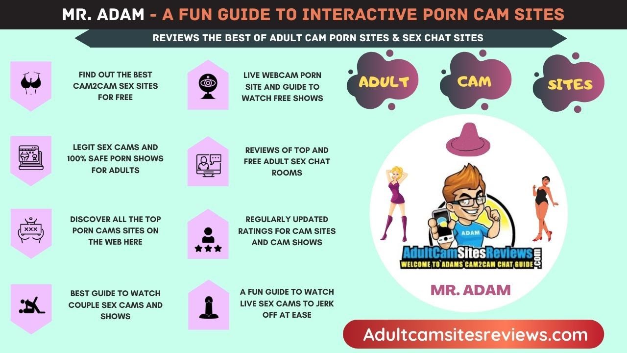 Adult cam sites Infographic